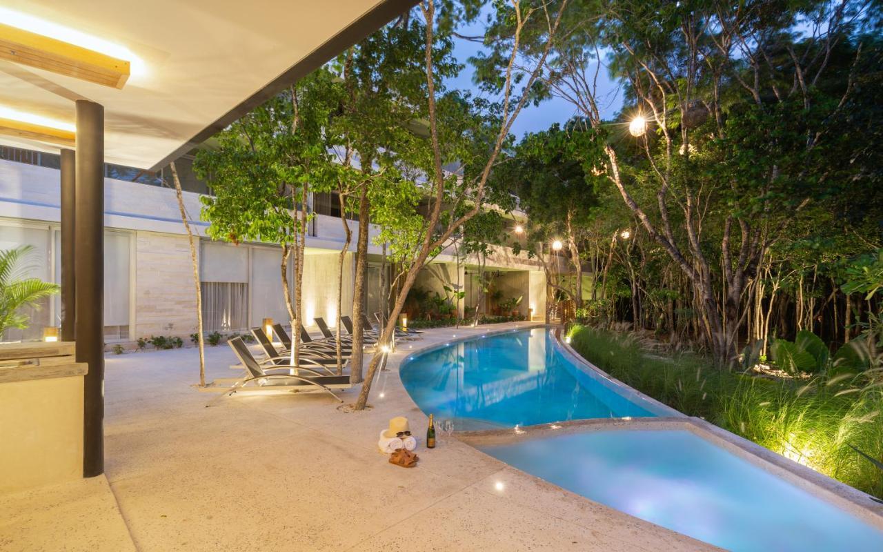 Casa Julian - 2Br Amazing Jungle Scape At Aldea Zama Lägenhet Tulum Exteriör bild